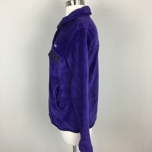 Patagonia Women's Synchilla Pull-Over in Ultra Violet Purple - Picture 2 of 8